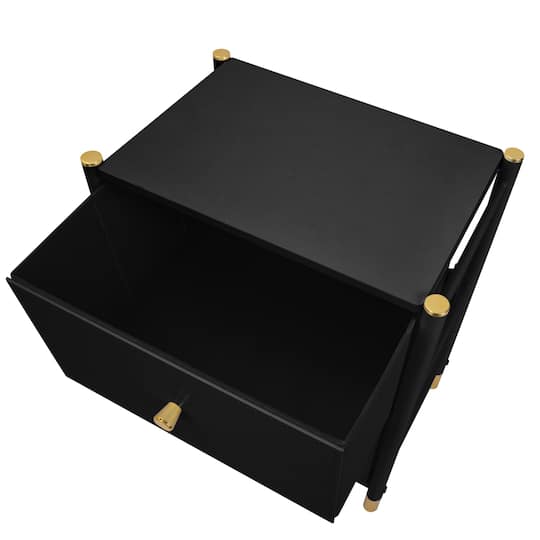Simplify 2 Drawer Luxury Nightstand
